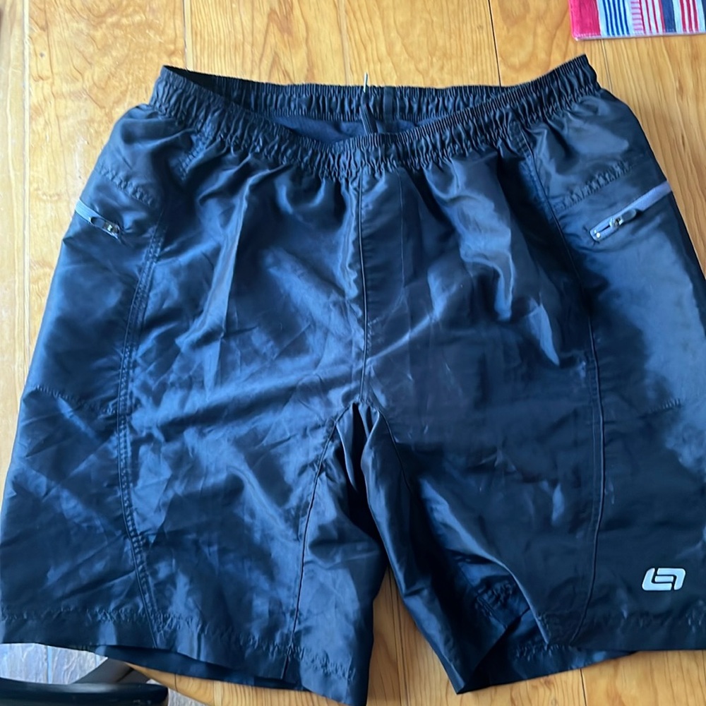 Like new bicycle shorts with built in chamois